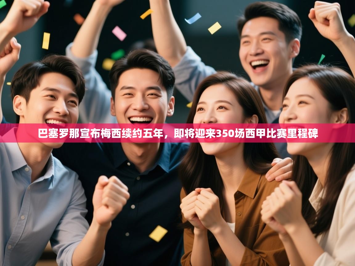 爱游戏体育赛事-巴塞罗那宣布梅西续约五年，即将迎来350场西甲比赛里程碑  第3张