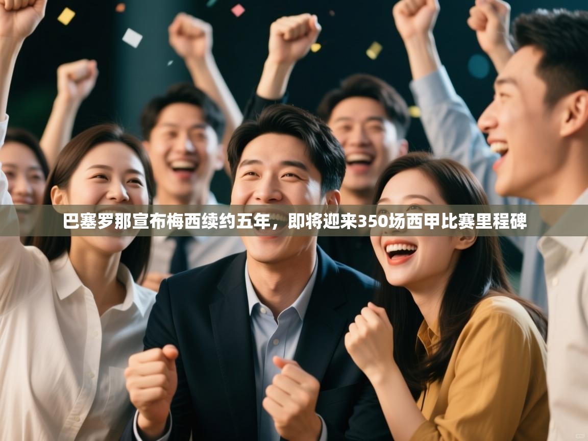 爱游戏体育赛事-巴塞罗那宣布梅西续约五年，即将迎来350场西甲比赛里程碑  第4张