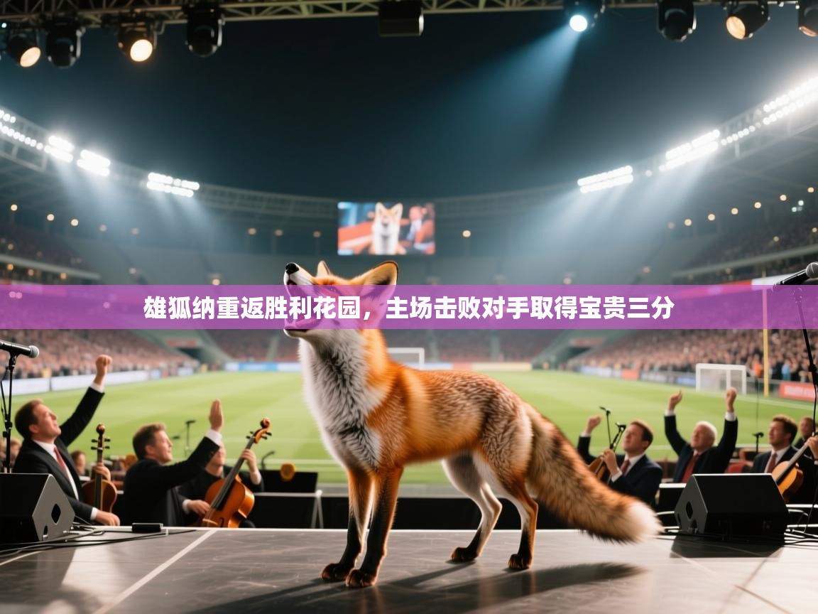 趣玩体育nba直播-雄狐纳重返胜利花园，主场击败对手取得宝贵三分