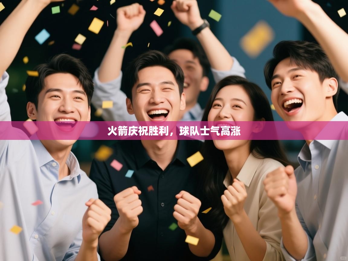 爱游戏体育在线登录-火箭庆祝胜利，球队士气高涨  第1张